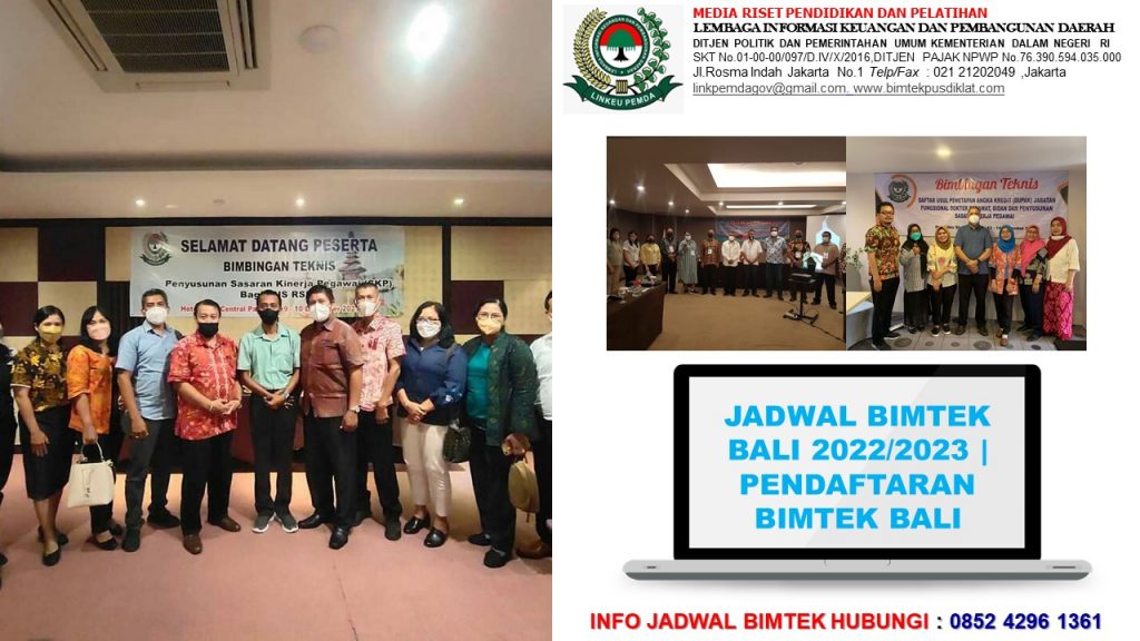 JADWAL BIMTEK BALI 2022/2023 | PENDAFTARAN BIMTEK BALI