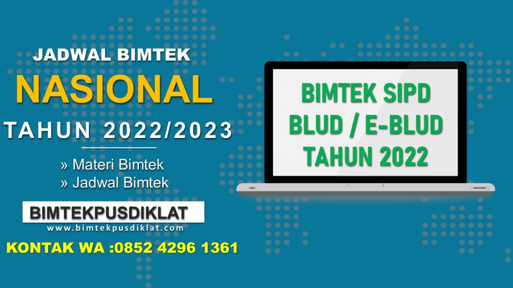 BIMTEK SIPD BLUD / E-BLUD TAHUN 2022