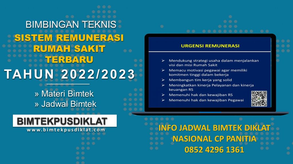 BIMTEK SISTEM REMUNERASI RUMAH SAKIT TERBARU TAHUN 2022/2023
