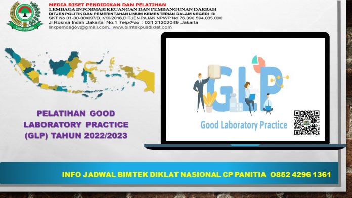 JADWAL PELATIHAN GOOD LABORATORY PRACTICE (GLP) TAHUN 2022/2023
