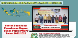 Bimtek Sosialisasi Penerimaan Negara Bukan Pajak (PNBP) Tahun 2022/2023
