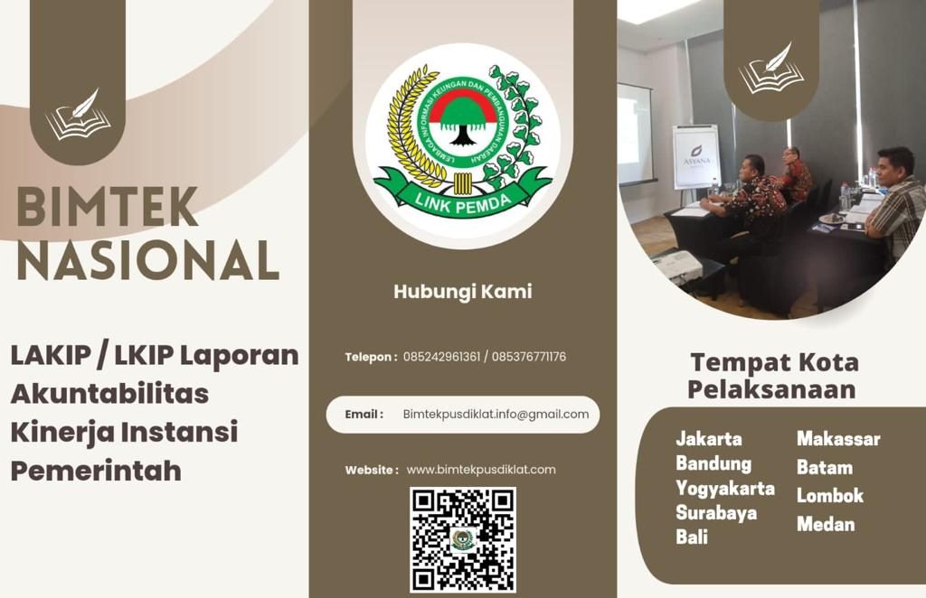 Bimtek LAKIP 2023 ( Penyusunan LAKIP-Evaluasi LAKIP )