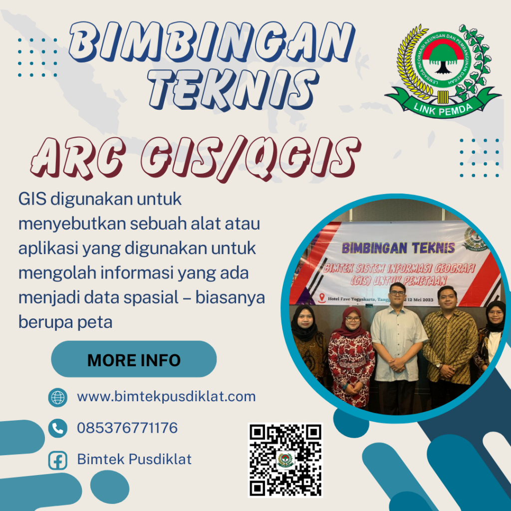 INFO BIMTEK GIS ( ArcGIS /QGIS ) LEVEL DASAR 2023/2024