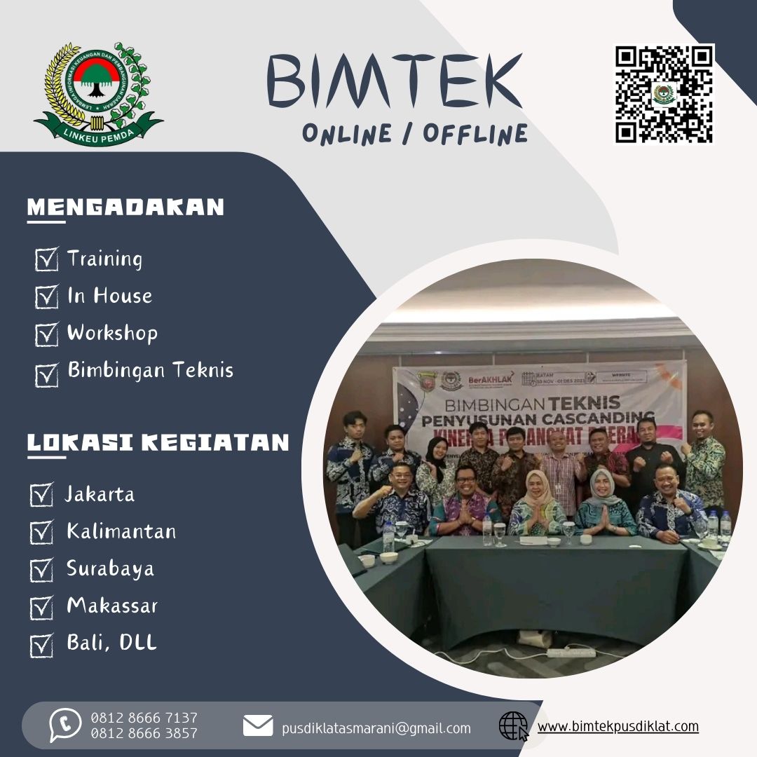 Bimtek Penyusunan Pohon Kinerja & Cascading Kinerja Prangkat Daerah 2024-2025