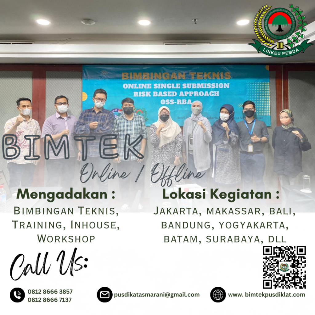 Bimtek OSS RBA Perizinan Dan Penanaman Modal 2024-2025