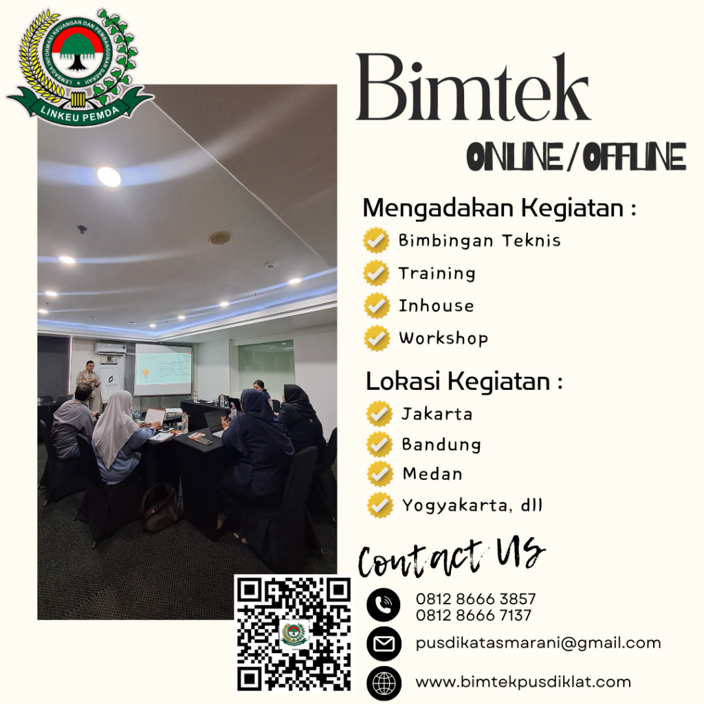 Info Bimtek Pembinaan dan Pengawasan Ruang Terbuka Hijau (RTH) 2024-2025