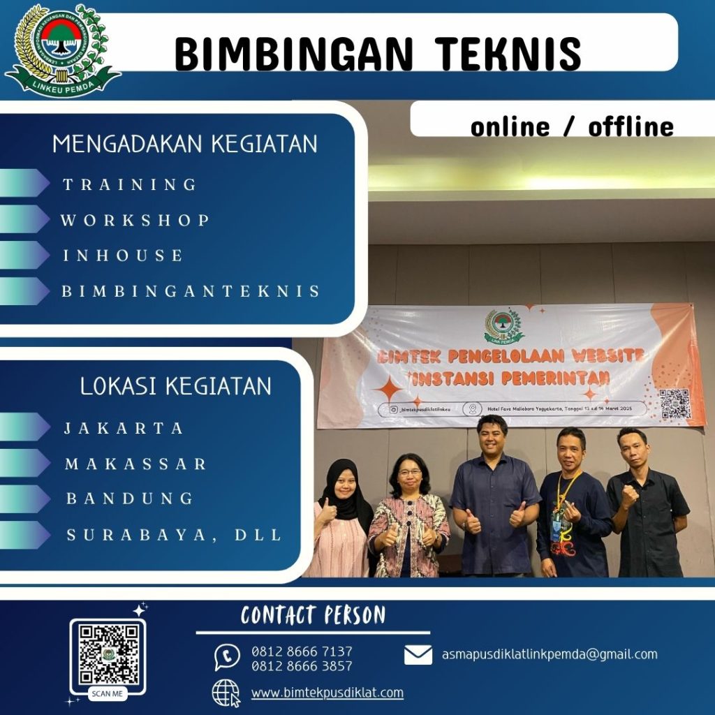 Bimtek Humas Mengelola Krisis Komunikasi dan Informasi Bagi ASN Instansi Pemerintah 2025 -2026