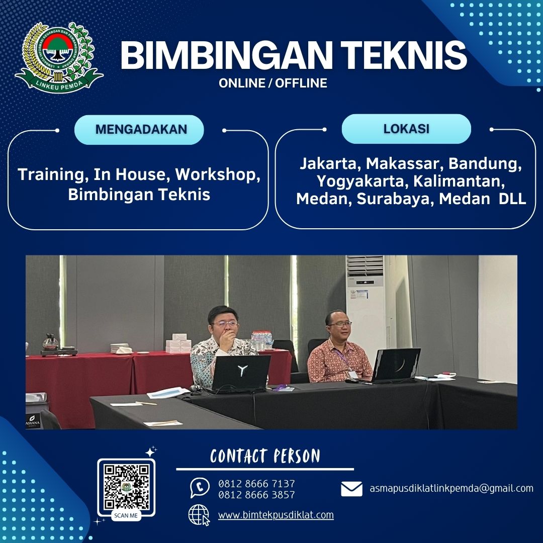 BIMTEK PENGOLAHAN LIMBAH CAIR & LIMBAH RUMAH SAKIT (RS) 2025 - 2026