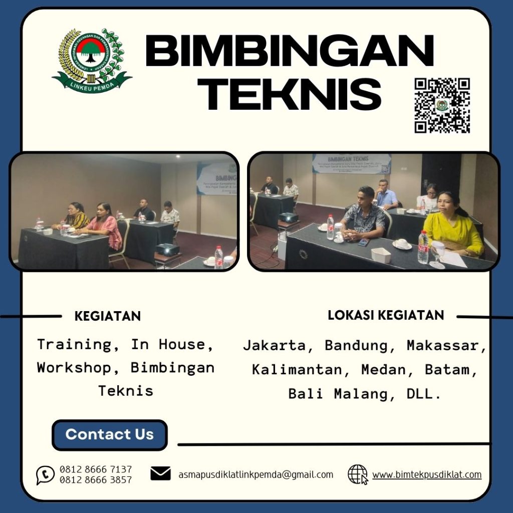 BIMTEK ADMINISTRASI KEUANGAN & PERENCANAAN BAGI PENGGUNA ANGGARAN (PA), PPTK, PPK & BENDAHARA 2025 - 2026