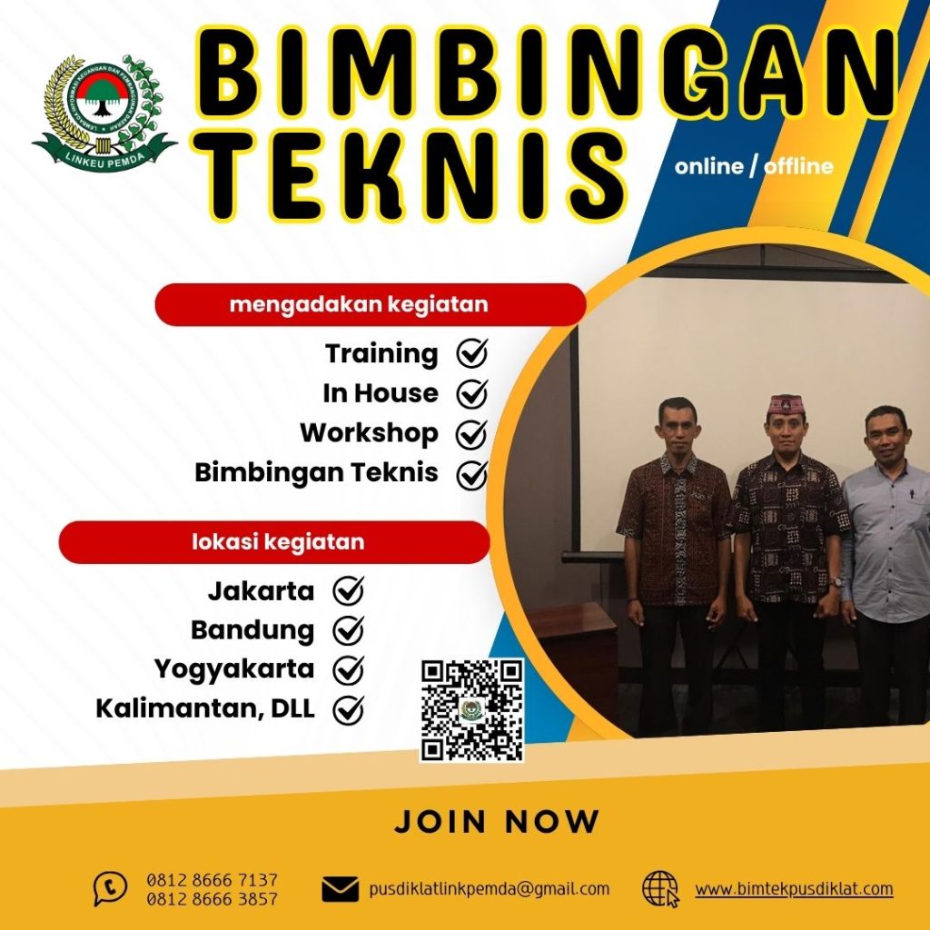 BIMTEK PERENCANAAN, PENGELOLAAN KEUANGAN & PERTANGGUNGJAWABAN BENDAHARA INSTANSI PEMERINTAH DAERAH | 2025 – 2026