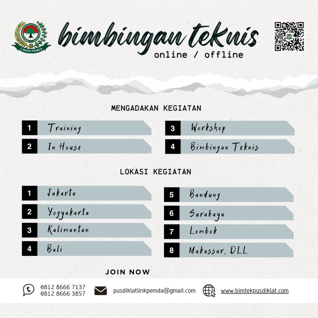 BIMTEK MANAJEMEN LEGAL DRAFTING DAN SISTEM LEGISLASI DALAM PENYUSUNAN RANCANGAN PERATURAN DAERAH 2025 - 2026