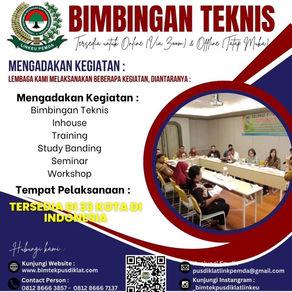 BIMTEK KONVERSI PENYUSUNAN e-DUPAK VS e-KINERJA DAN PEMBEKALAN JABATAN FUNGSIONAL SESUAI DENGAN PERMENPAN RB NO 1 TAHUN 2023 SERTA PRAKTEK PENYUSUNAN SKP BERBASIS APLIKASI e-KINERJA SESUAI PERMENPAN RB NO 6 TAHUN 2022 DI LINGKUNGAN PEMERINTAH PUSAT DAN DAERAH PROVINSI, KAB DAN KOTA 2025 - 2026