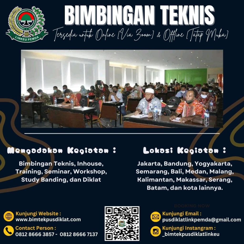 BIMTEK MANAJEMEN PENGELOLAAN KEUANGAN BLU BAGI PERGURUAN TINGGI NEGERI | 2025 – 2026