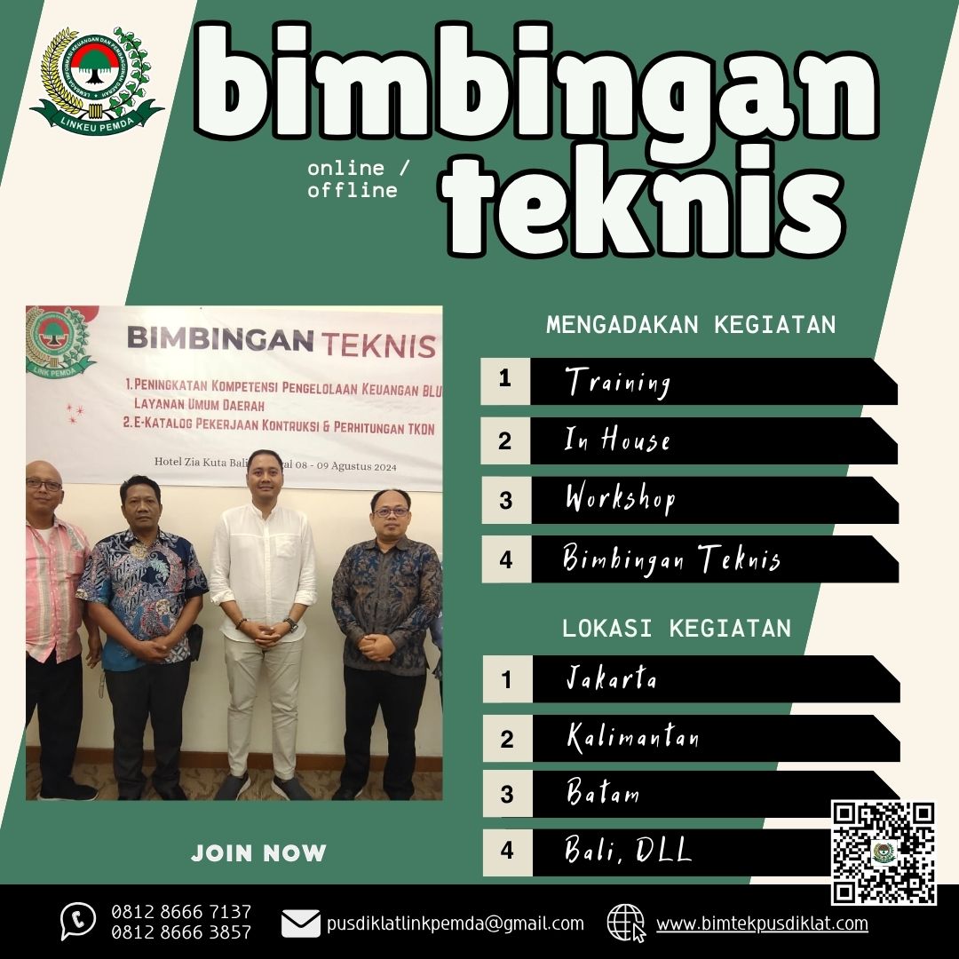 BIMTEK PENGAWASAN DAN EVALUASI PENGADAAN DI PUSKESMAS DAN RSUD 2025 – 2026