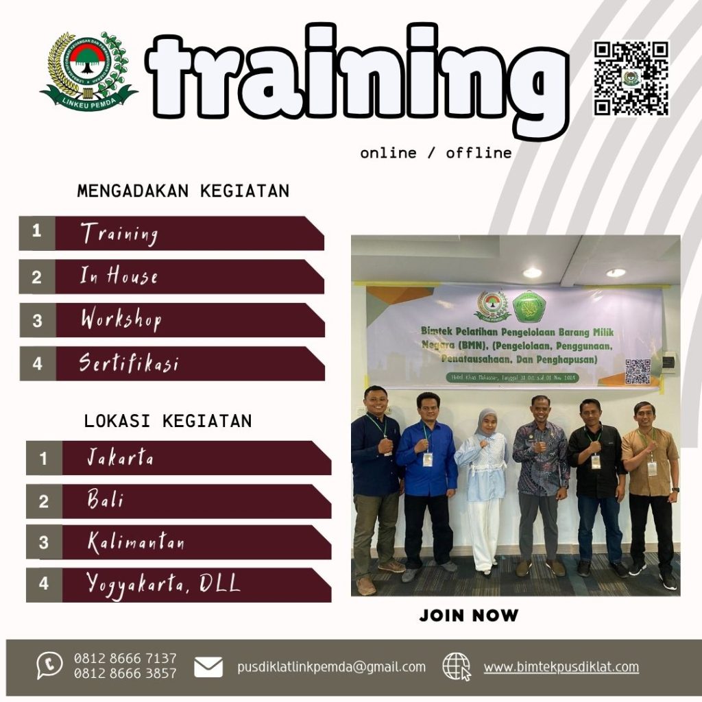 TRAINING MANAJEMEN LINGKUNGAN BERBASIS ESG (ENVIRONMENTAL, SOCIAL DAN GOVERNANCE) 2025 – 2026