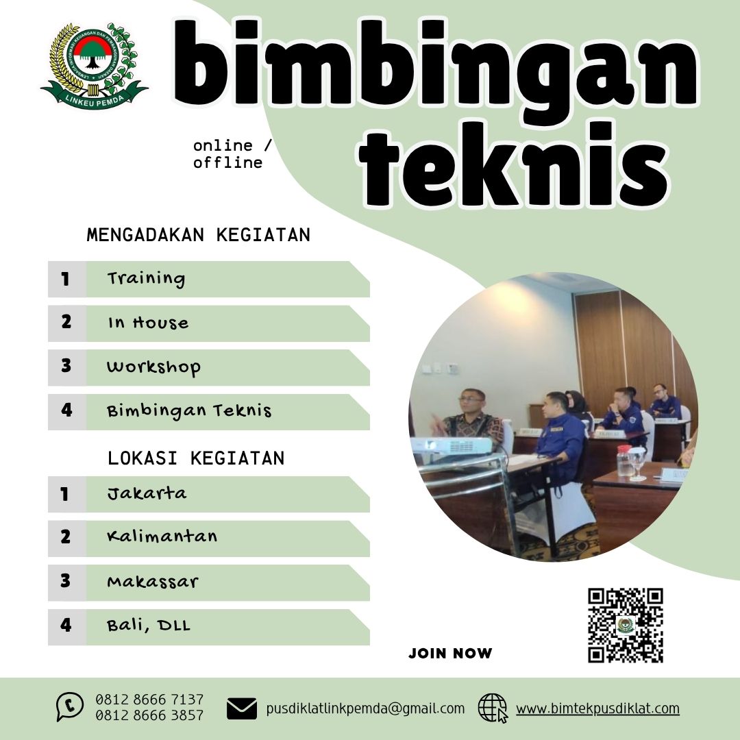 BIMTEK PENYUSUNAN RBA, RK DAN LAPORAN KEUANGAN BLUD PUSKESMAS 2025-2026