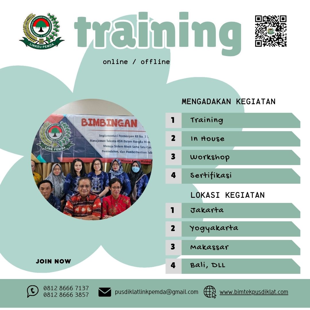 TRAINING GOOD CORPORATE GOVERNANCE (GCG) DI SEKTOR PERBANKAN 2025