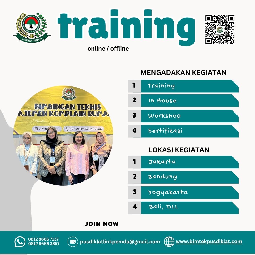 Training Data Analytics untuk Penelitian dan Pengembangan
