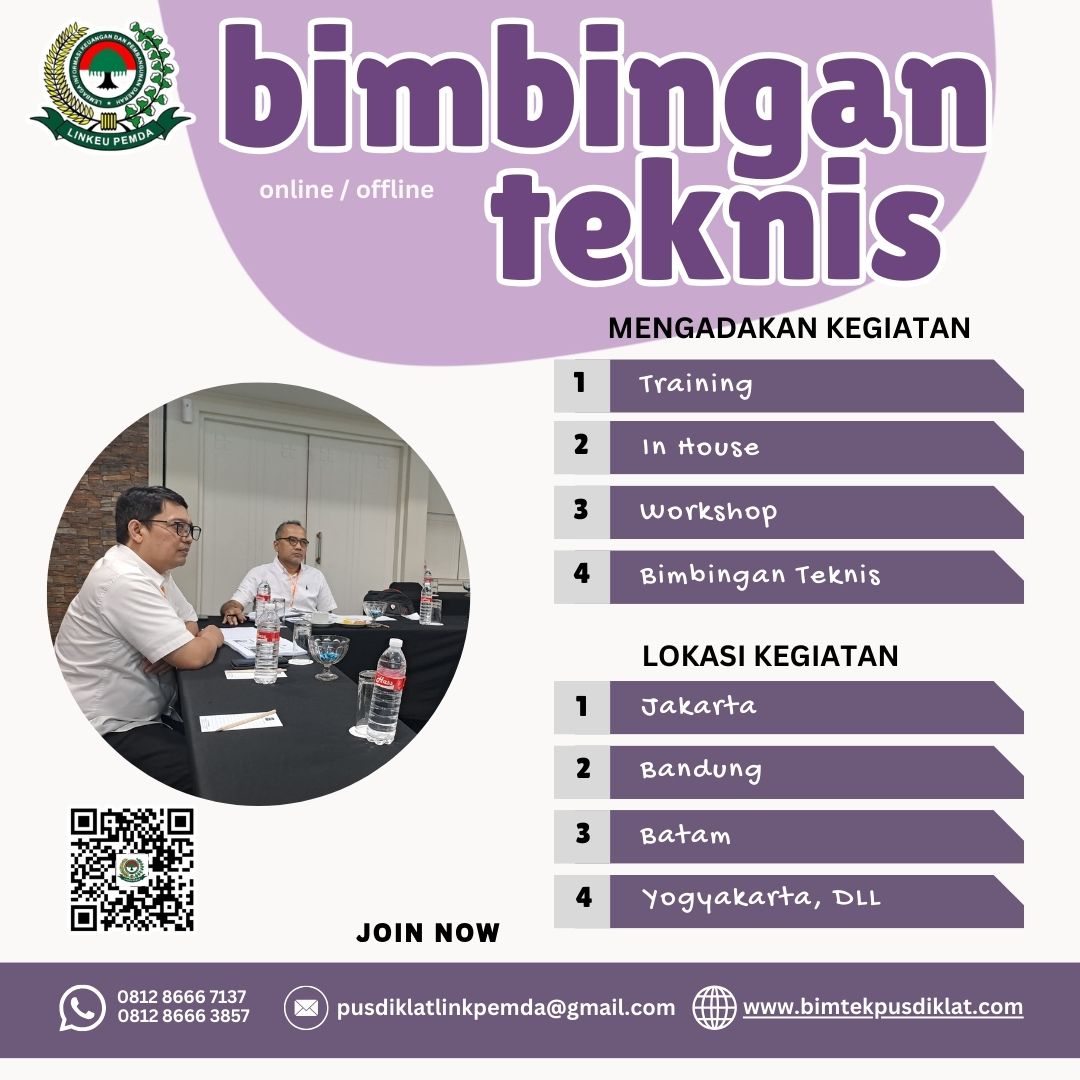 Bimtek Konsep dan Manfaat Pelaksanaan Tender Dini