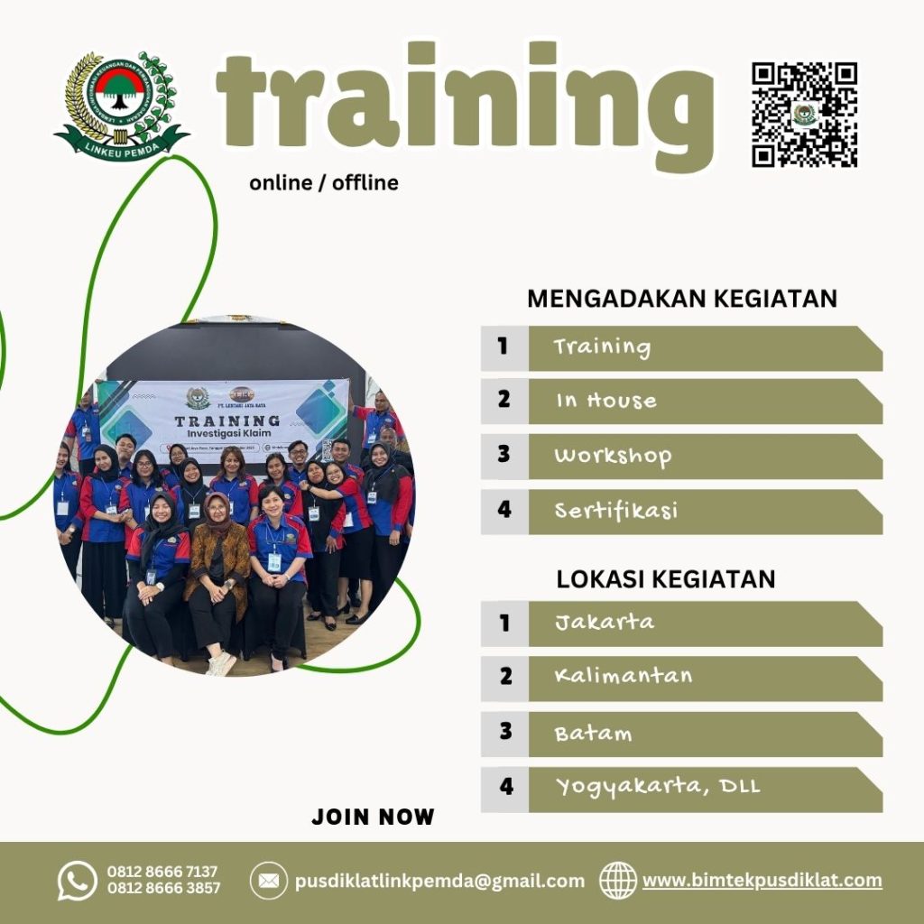 Training Internal Control 2026: Pelajari konsep, implementasi, dan praktik terbaik pengendalian internal untuk meningkatkan efektivitas organisasi.