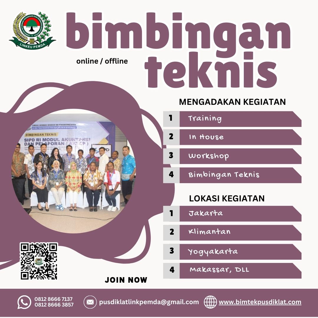 Bimtek Penerimaan dan Pengeluaran Kas SKPD 2026–2027
