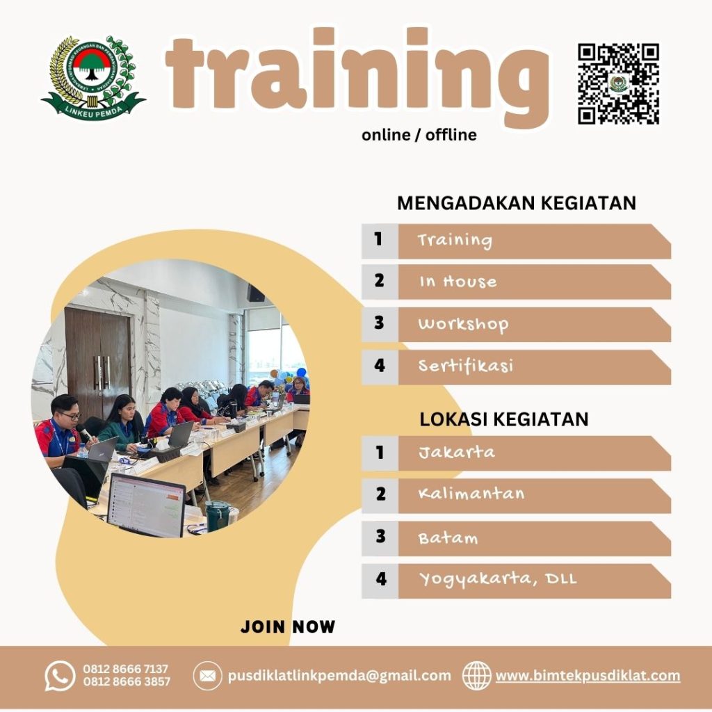 Pelatihan koordinasi antar unit kerja 2026-2027 untuk meningkatkan kolaborasi, efisiensi proses, dan kinerja organisasi berbasis digital.