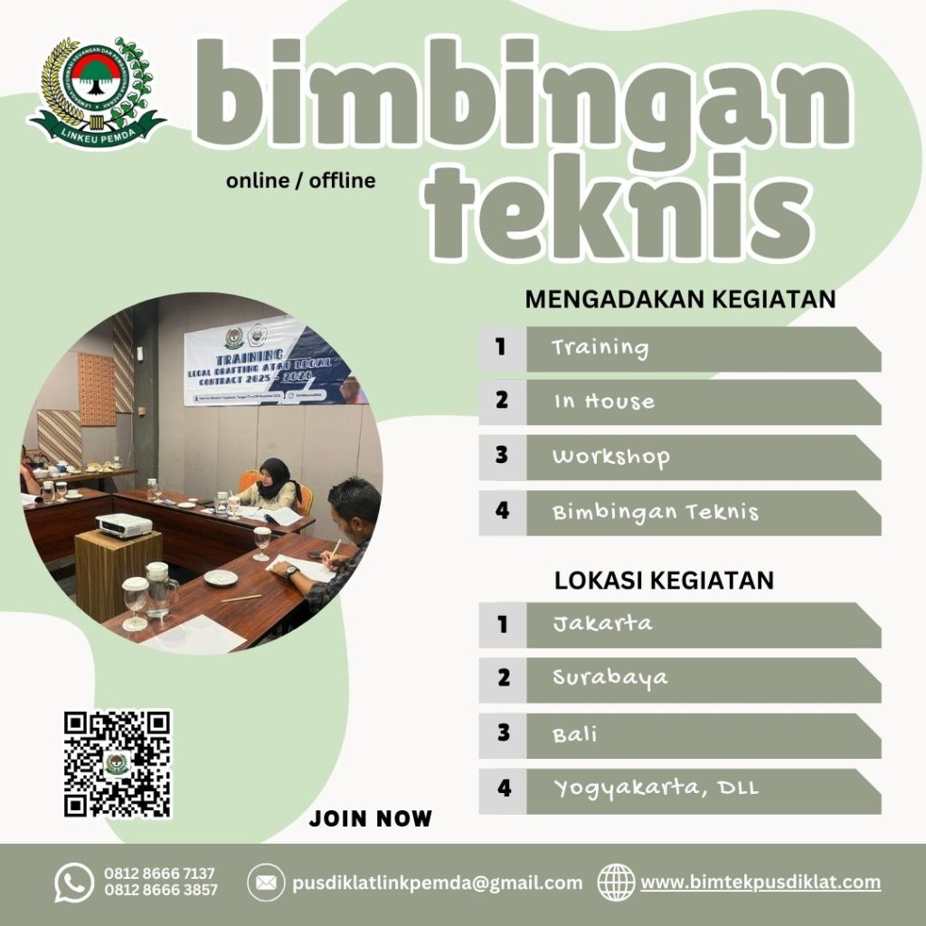 Bimtek Quality Control dan Quality Assurance Proyek Konstruksi 2026 tingkatkan mutu pekerjaan, kepatuhan standar, dan keberhasilan proyek.