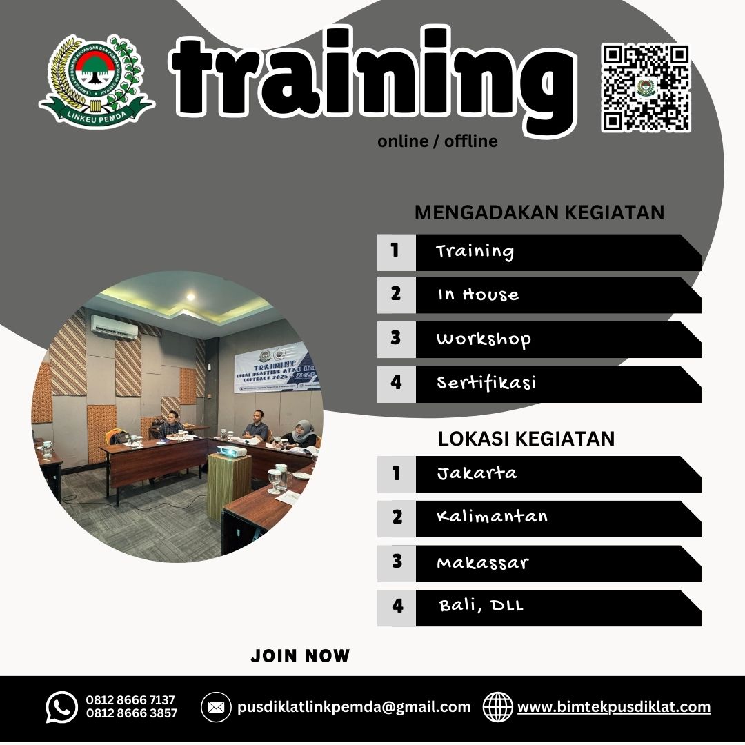 Training Kebijakan Pengelolaan RTH 2026 untuk meningkatkan kapasitas pemerintah daerah dalam pengelolaan ruang terbuka hijau berkelanjutan.