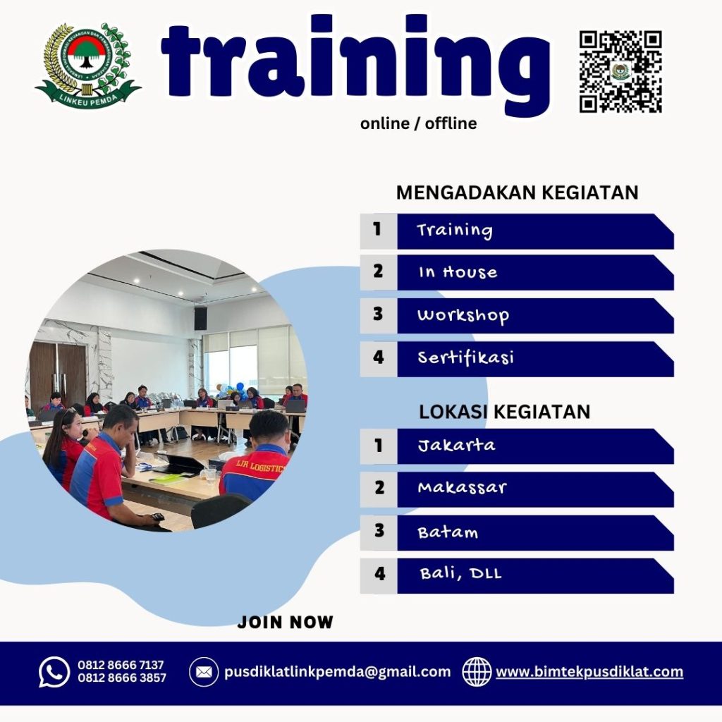 Training Project Management 2026: Metode Agile, Scrum dan Waterfall untuk meningkatkan efektivitas pengelolaan proyek dan tim kerja.