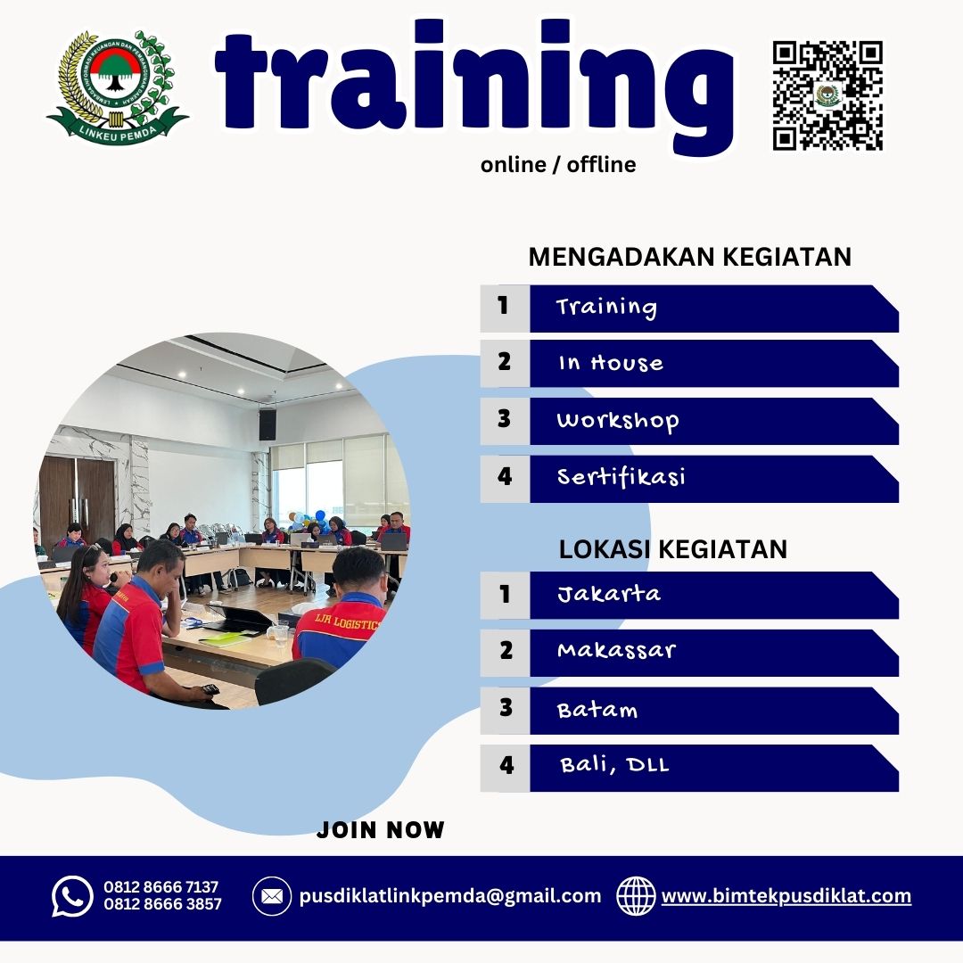 Training Project Management 2026: Metode Agile, Scrum dan Waterfall untuk meningkatkan efektivitas pengelolaan proyek dan tim kerja.