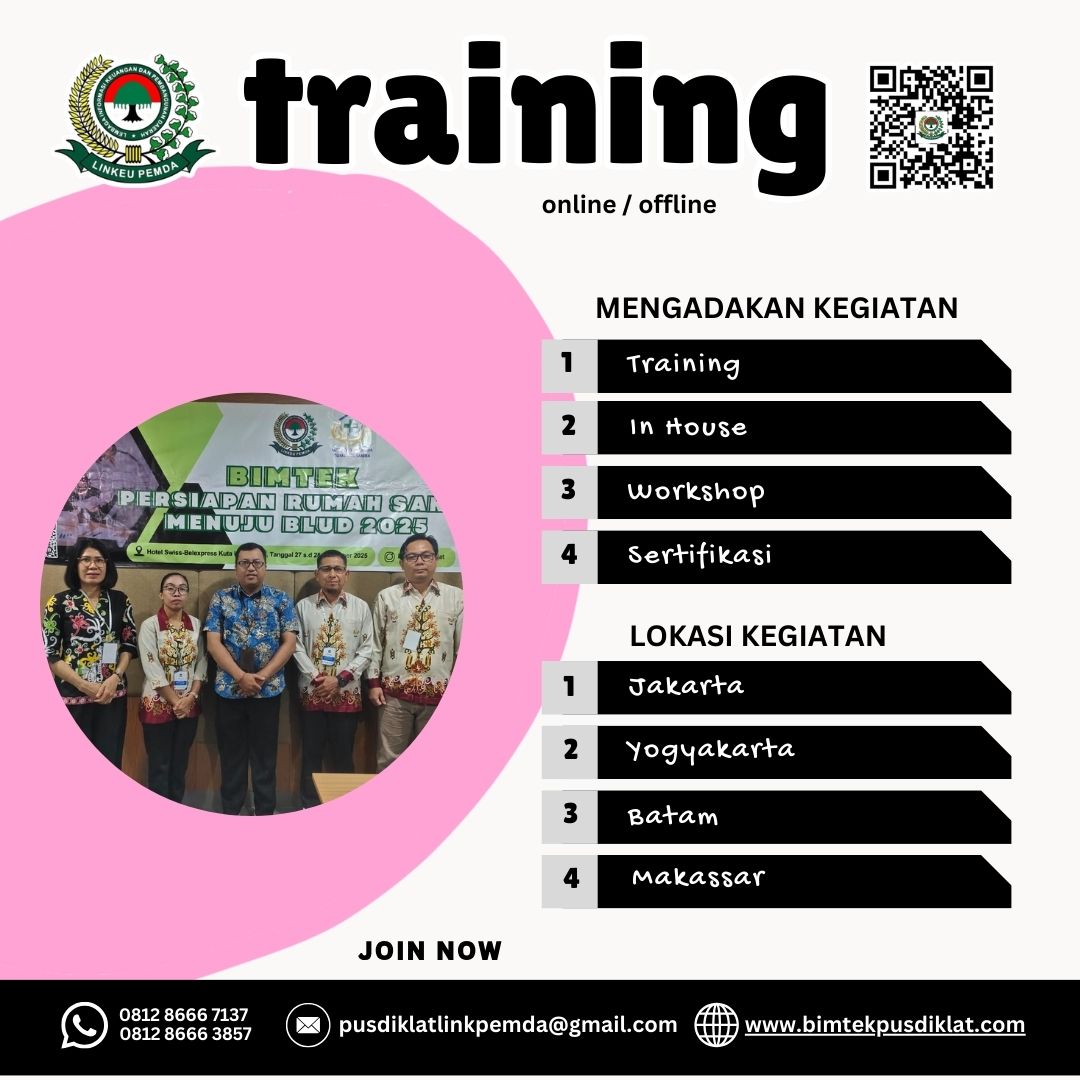 Training Linen and Inventory Control 2026-2027 untuk meningkatkan pengelolaan linen, stok, efisiensi operasional, dan kontrol inventaris.