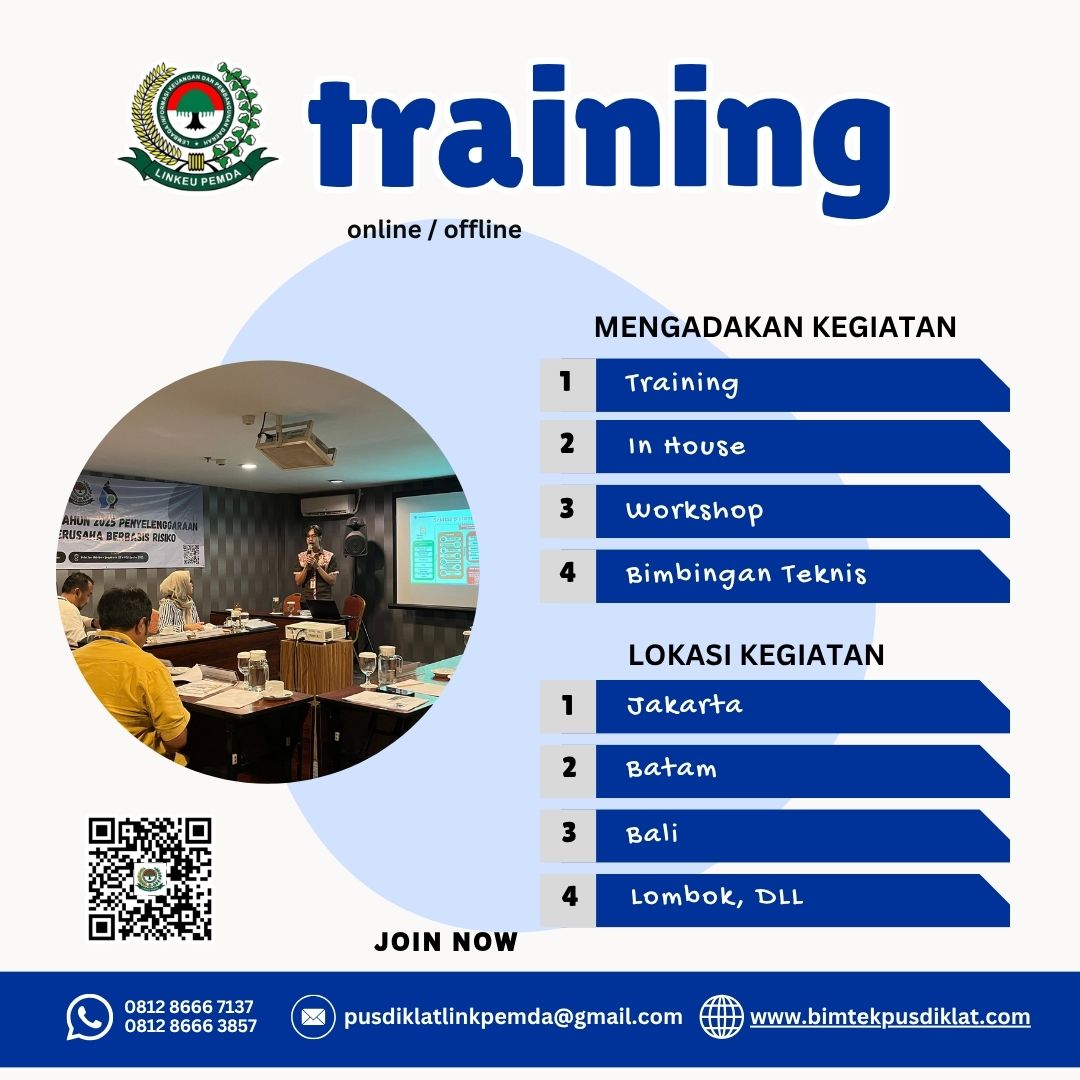 Ikuti Training Lean Operations with AI: Strategi Pangkas Biaya dan Waktu Kerja Operasional Tahun 2026 untuk meningkatkan efisiensi operasional melalui Lean dan AI.