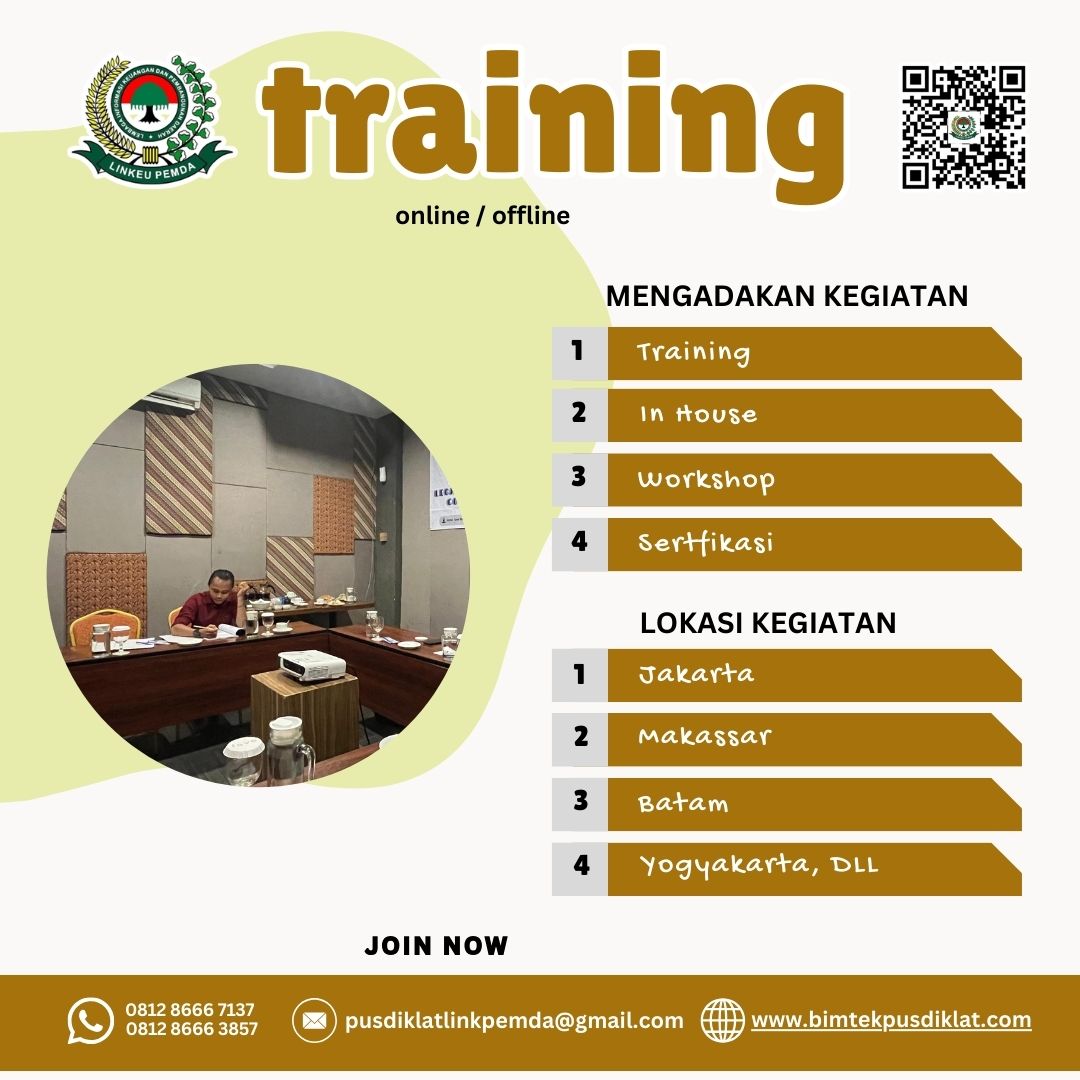 Ikuti Training Pengelolaan Bantuan Sosial pada Pemerintah Daerah Terbaru 2026 untuk meningkatkan tata kelola bansos yang transparan, tepat sasaran, dan akuntabel.