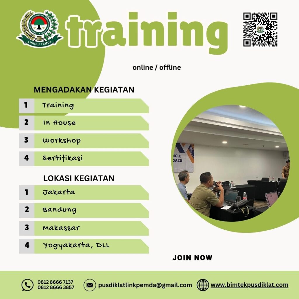 Tingkatkan kompetensi kepemimpinan kolaboratif dan pelayanan publik prima melalui strategi digital, komunikasi, inovasi, dan orientasi pada masyarakat.