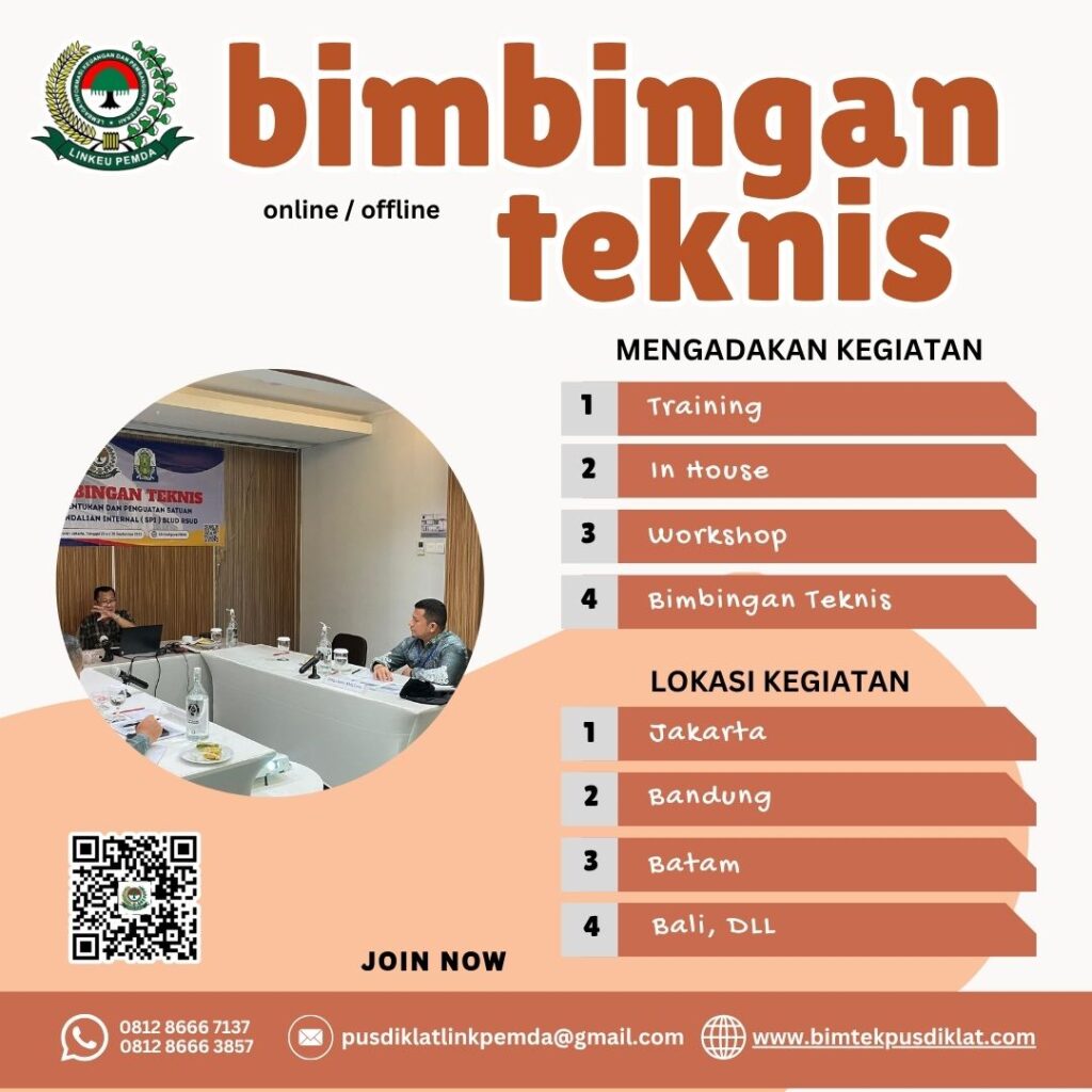 Ikuti Bimtek AHSP, RAB dan BoQ Terbaru 2026 untuk meningkatkan kompetensi penyusunan analisis harga satuan, anggaran, dan volume pekerjaan konstruksi.