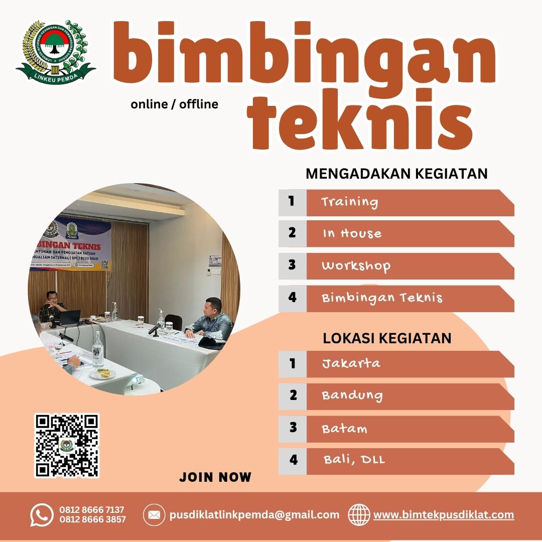 Ikuti Bimtek AHSP, RAB dan BoQ Terbaru 2026 untuk meningkatkan kompetensi penyusunan analisis harga satuan, anggaran, dan volume pekerjaan konstruksi.