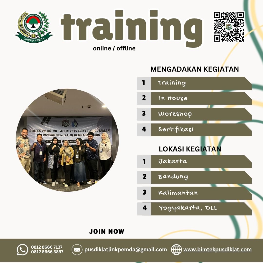 Training Good Corporate Governance dan ISO 37001 Terbaru 2027 untuk memperkuat tata kelola, kepatuhan, integritas, dan pencegahan penyuapan.