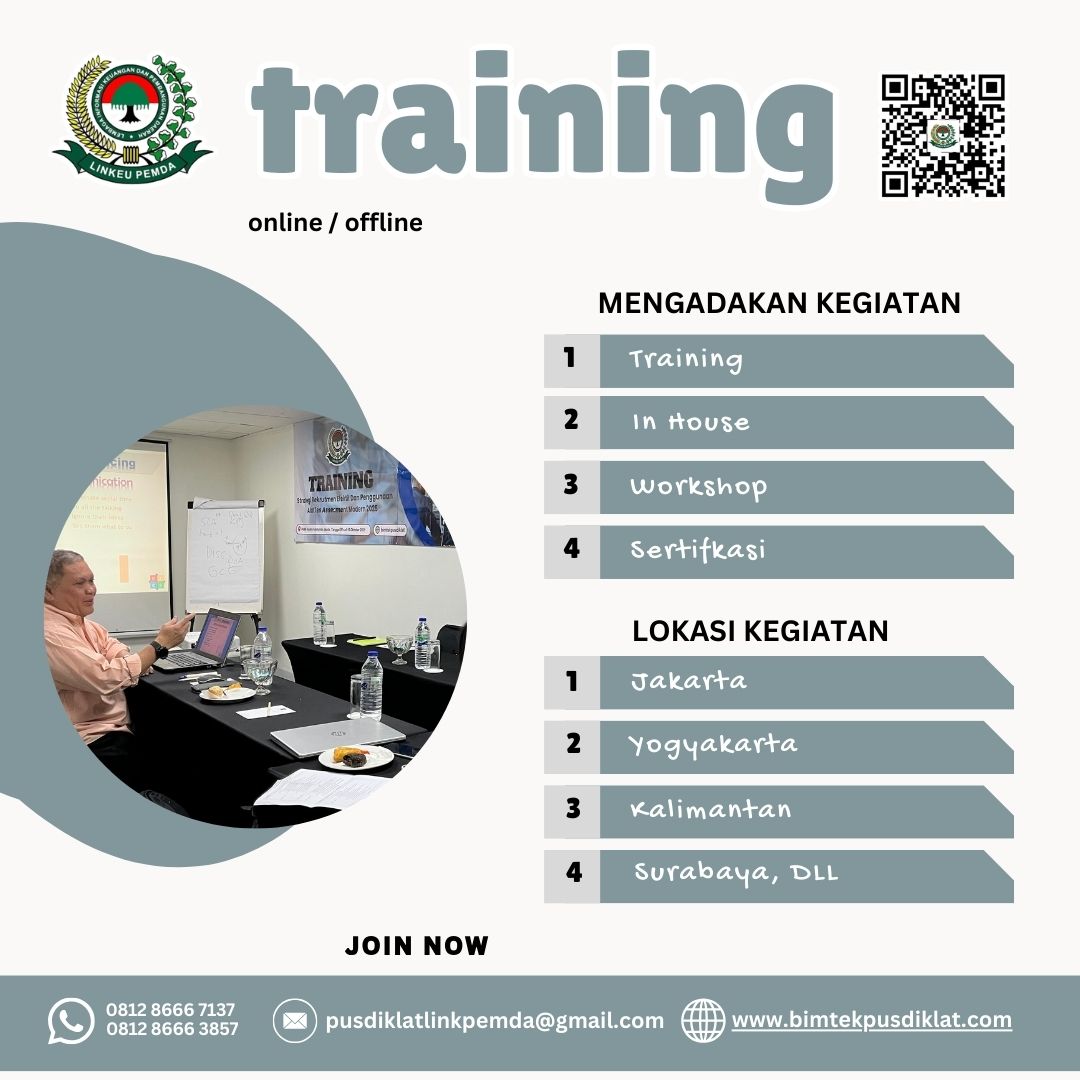 Training Supervisory Development Program 2027 untuk meningkatkan kepemimpinan, pengawasan kinerja, komunikasi, dan efektivitas kerja tim.